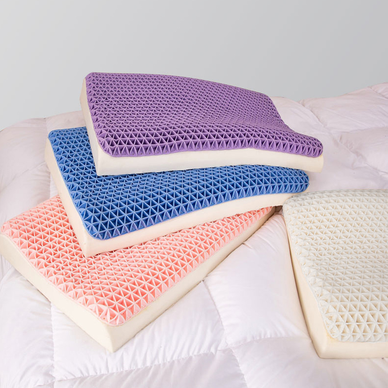 TPE Pectin Latex Two-in-one Ergonomics Neck Shoulder Protection Aid Sleep Pillow