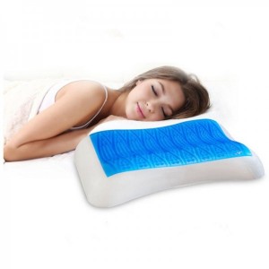 2022 Latest Design Accent Pillows For Couch - Memory Foam Bed Cervical Orthopedic Neck Rest Visco Cool Memory Foam Cooling Gel Pillow – Mikufoam