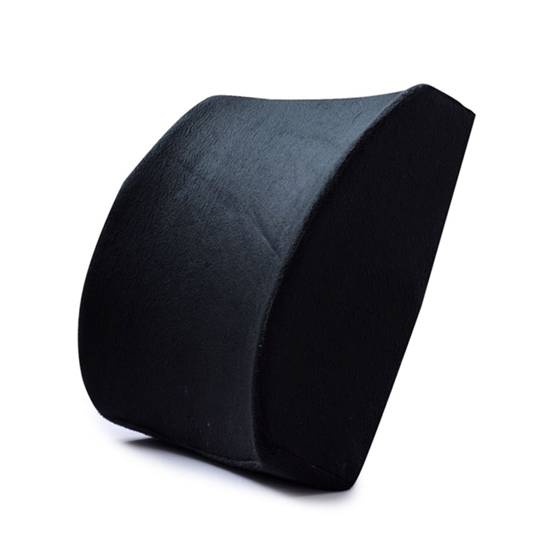 Portable Memory Foam Lumbar Back Support Pillow With Extensional Strap Reading Pillows